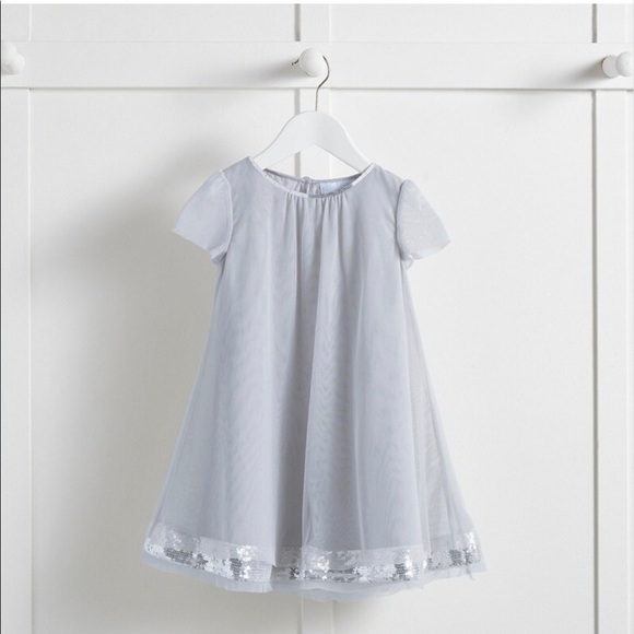 white company baby dress